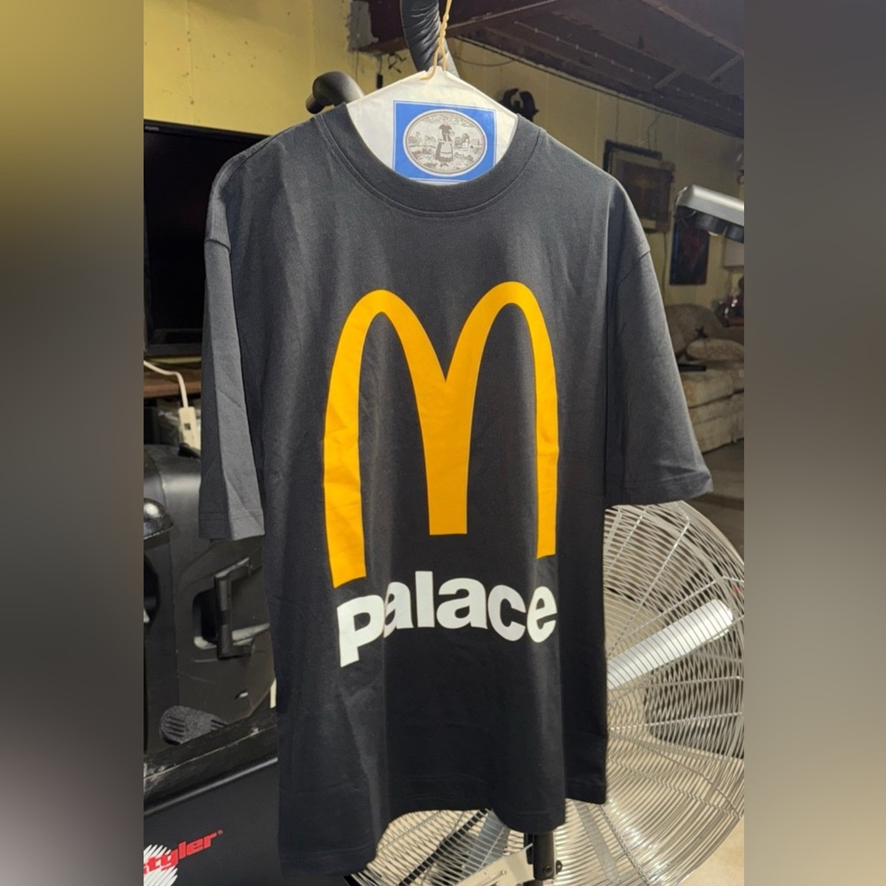Mc Donalds PALACE Black Tee Unworn